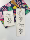 God is Love Bible Verse Bookmarks, Magnetic Bookmarks, Bookmarks Set